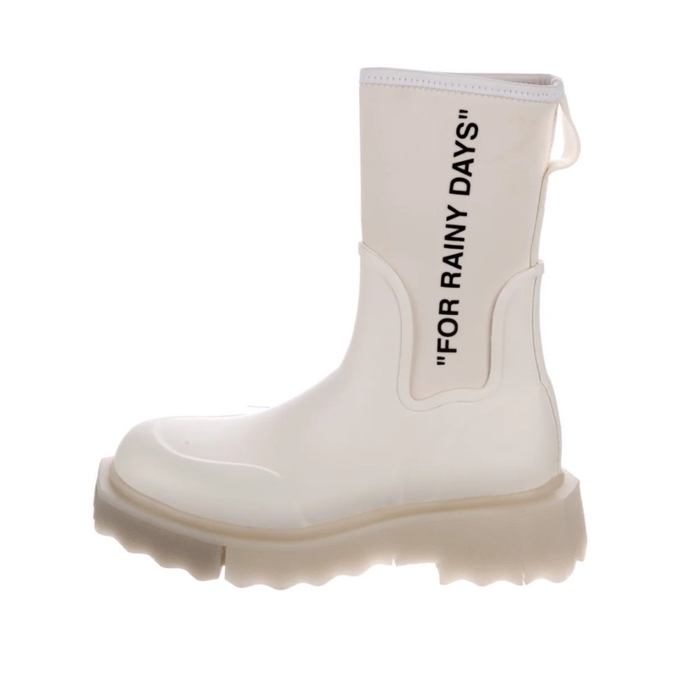 Off White c/o Virgil Abloh “For Rainy Days” boots